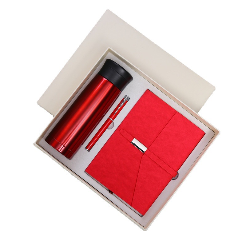 Thermos Cup Notebook Business Set / Ballpen 3