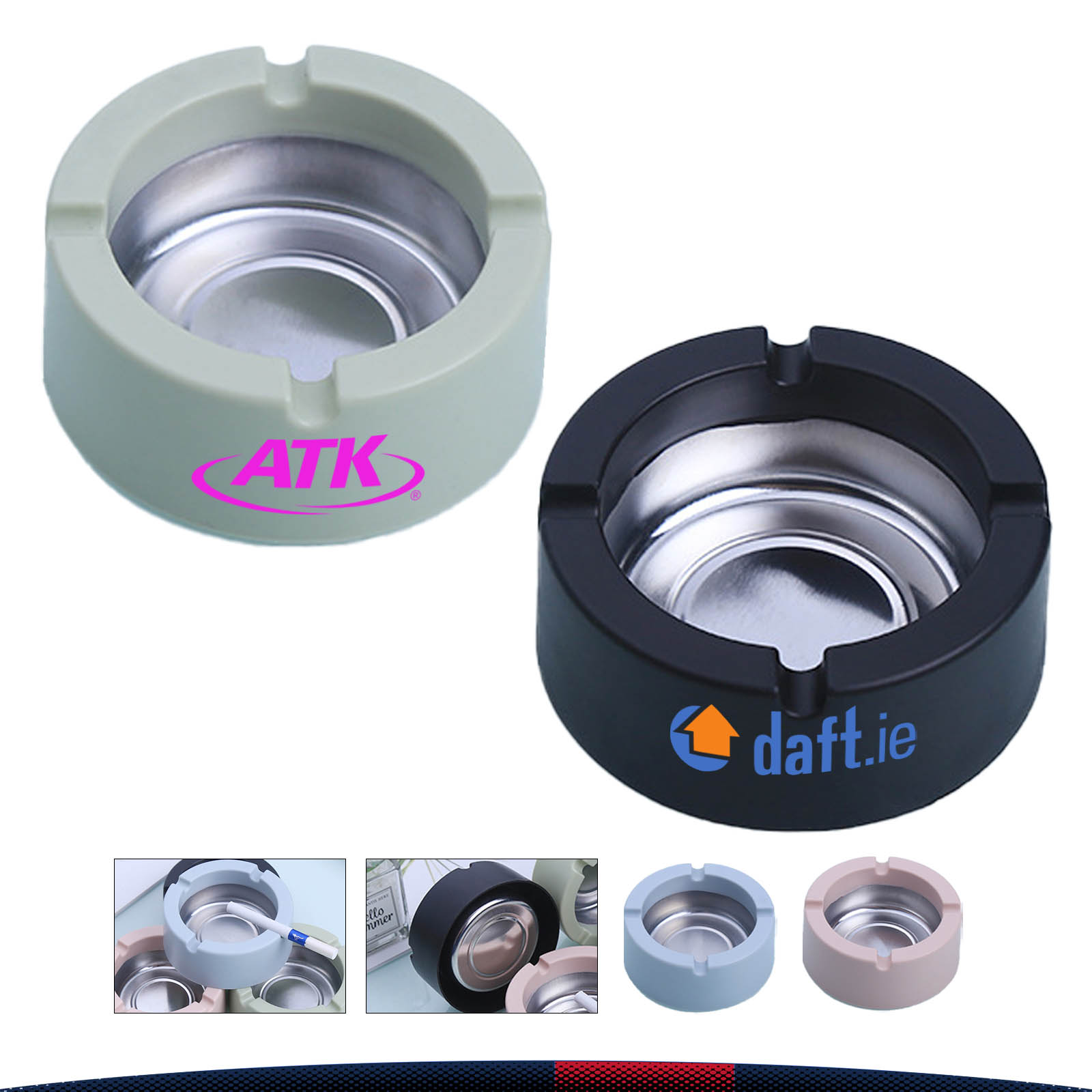 Round Ashtray Holder 2