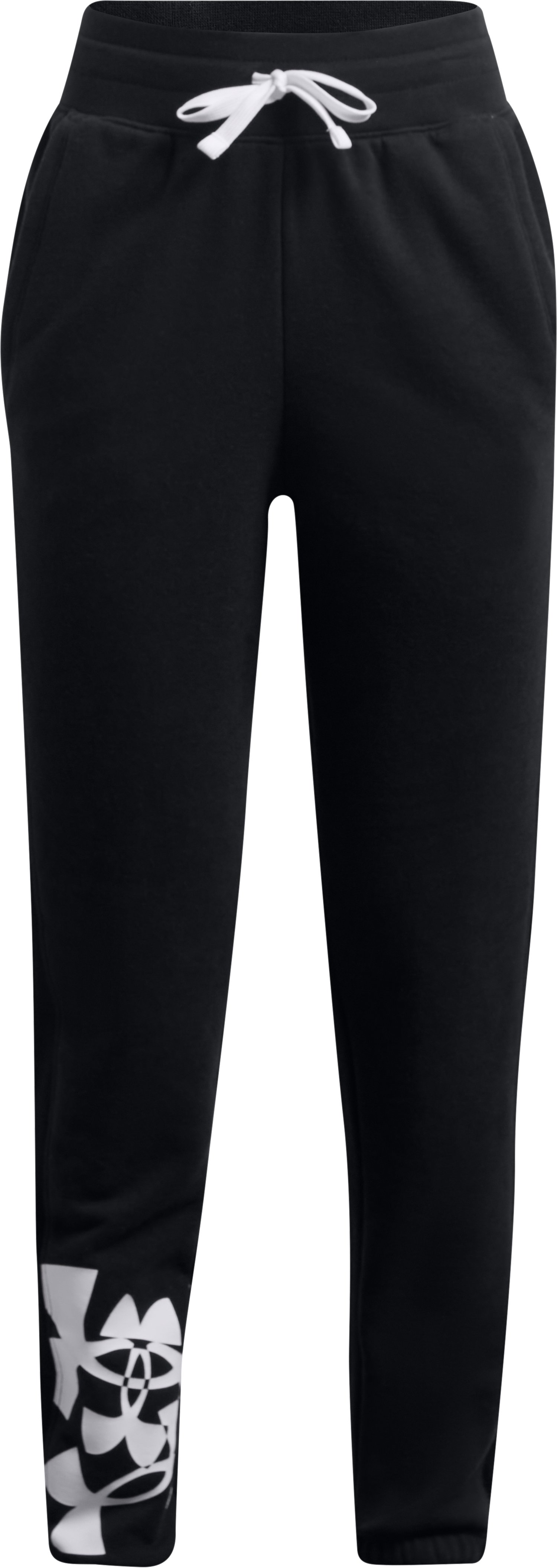 Girls' UA Rival Fleece Mesh Pants 2