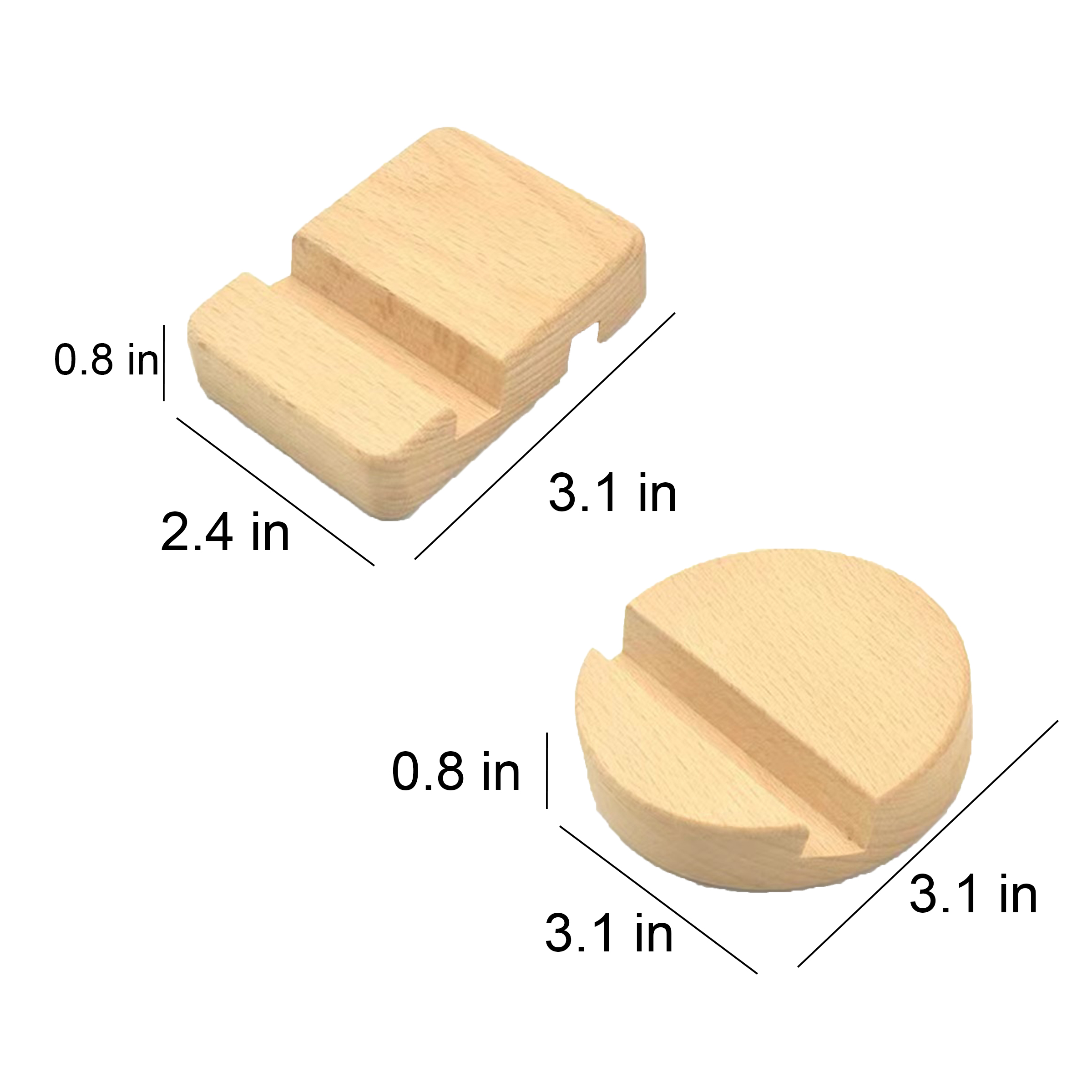 Wooden Phone Stand 6