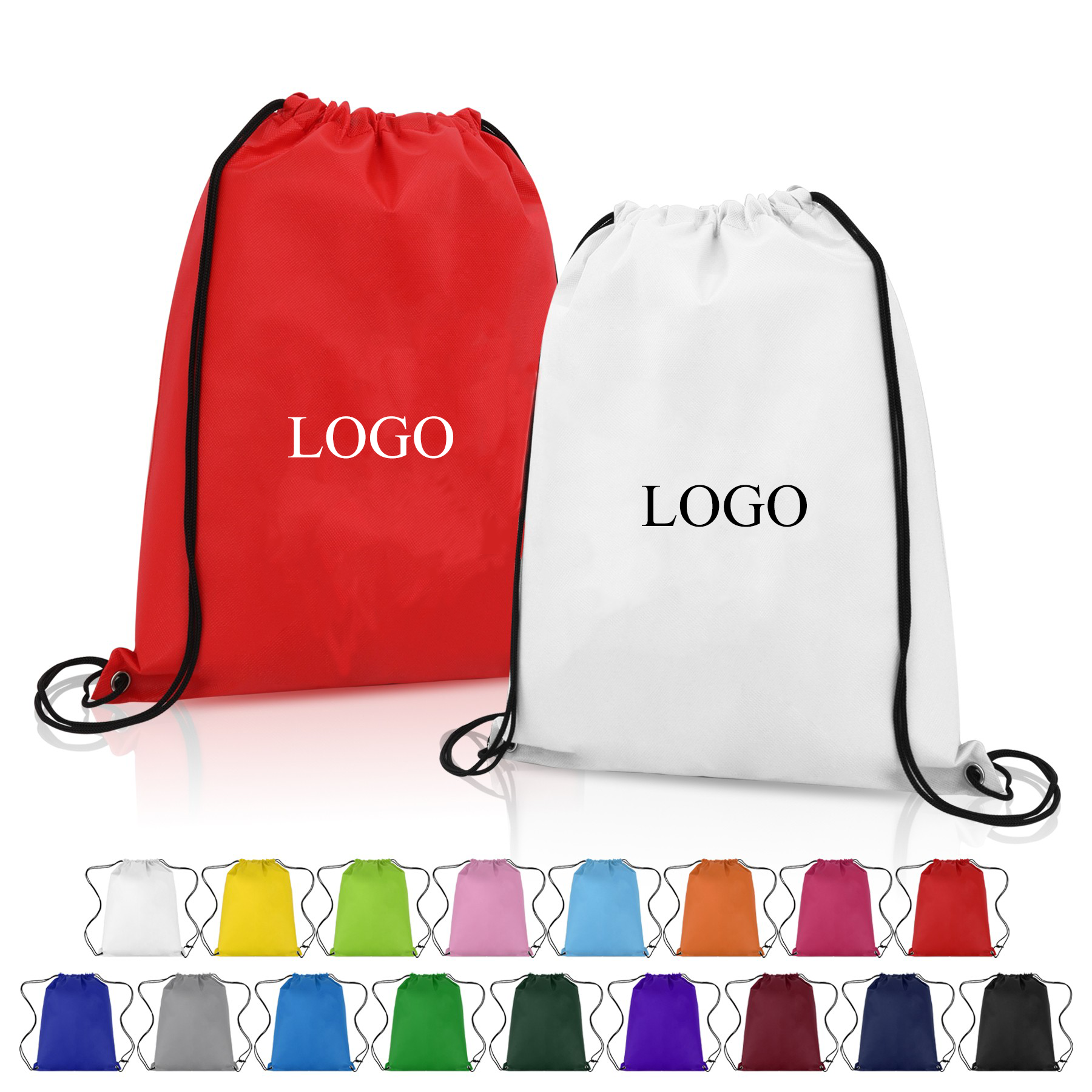 Non-Woven Drawstring Backpack 1