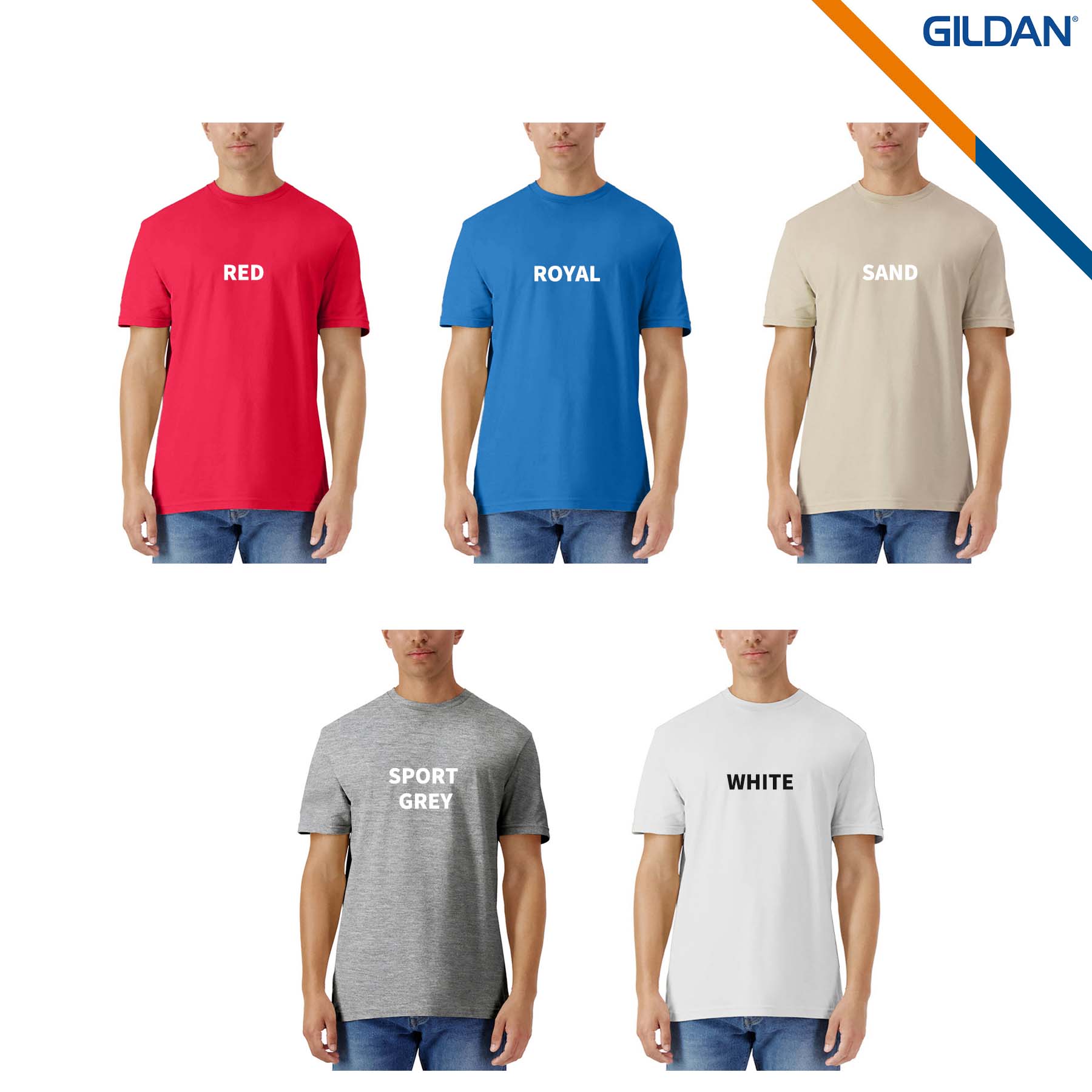 Gildan® 4.45 OZ. Unisex Light Cotton T-Shirt 7