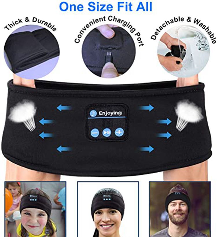 Wireless Sleep Headphones Sports Headband 2