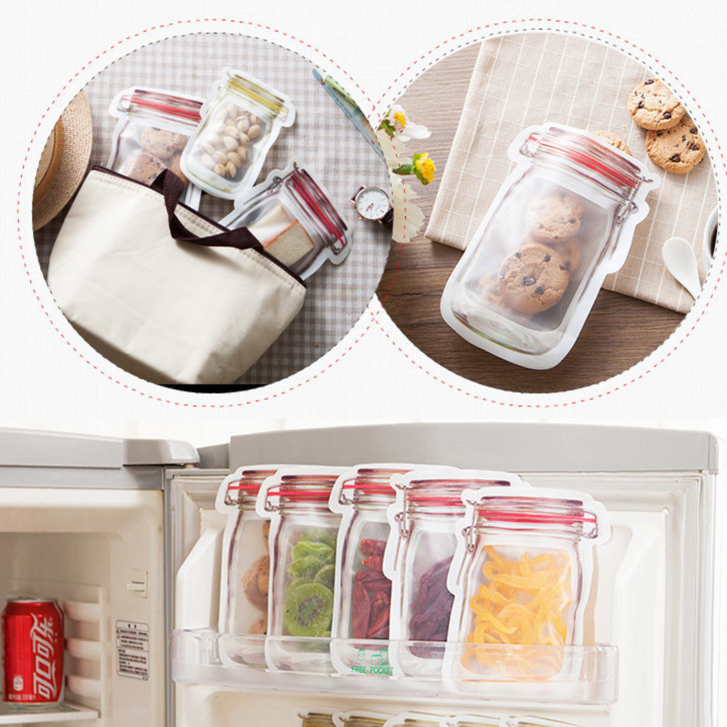 3.8 Oz. Reusable Storage Bag 3