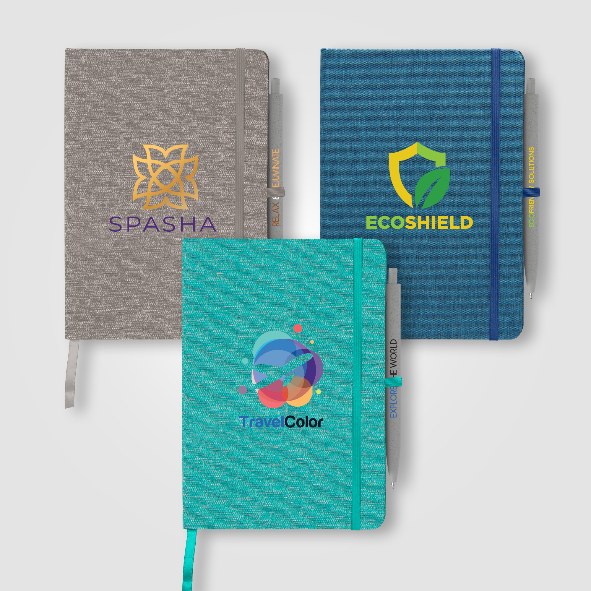 Melville RPET Notebook & Zen Pen Gift Set 1