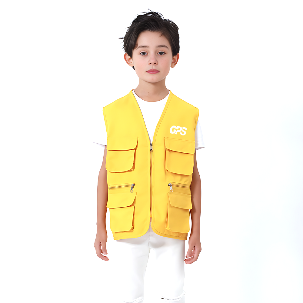 Multifunctional outdoor activity vest for primary school children 7