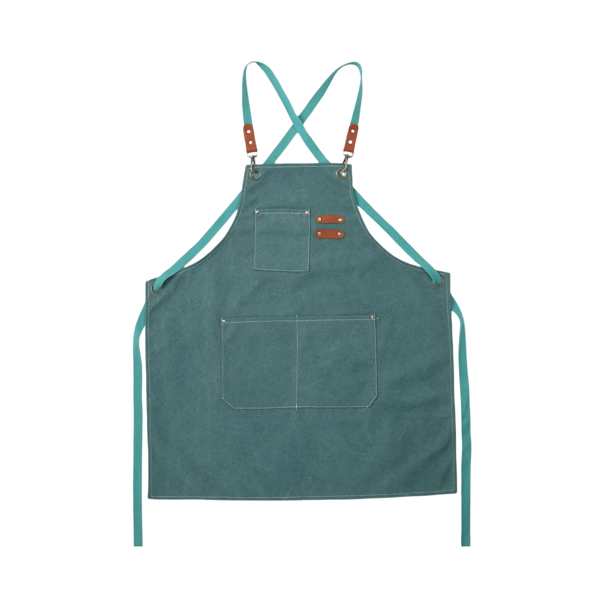 Adjustable Denim Bib Work Apron 2