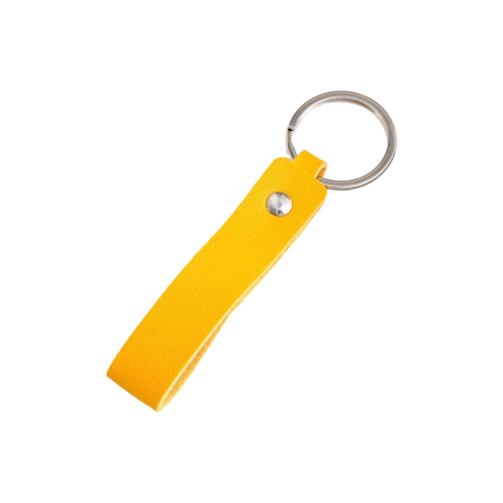 Slim Leather Keychain 6