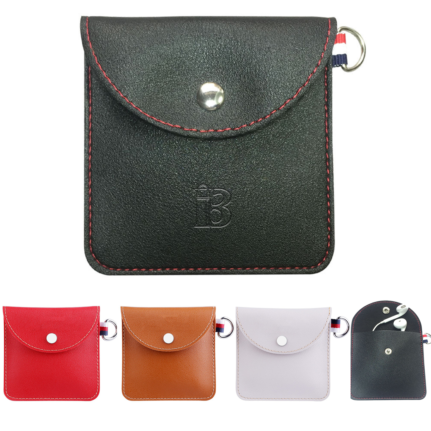 PU Leather Mini Organizer Coin Bag 8