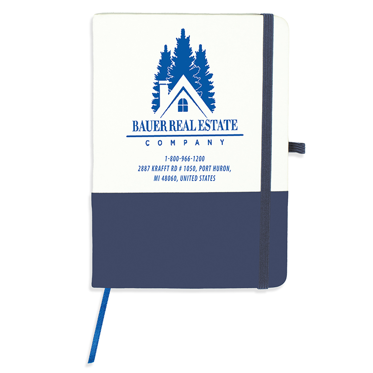 "Capitola" Notepad Notebook with Pen Loop 9