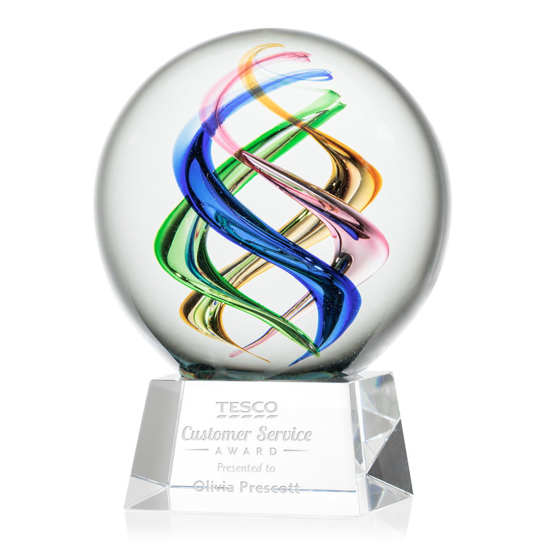 Galileo Award on Robson Base - Clear 9