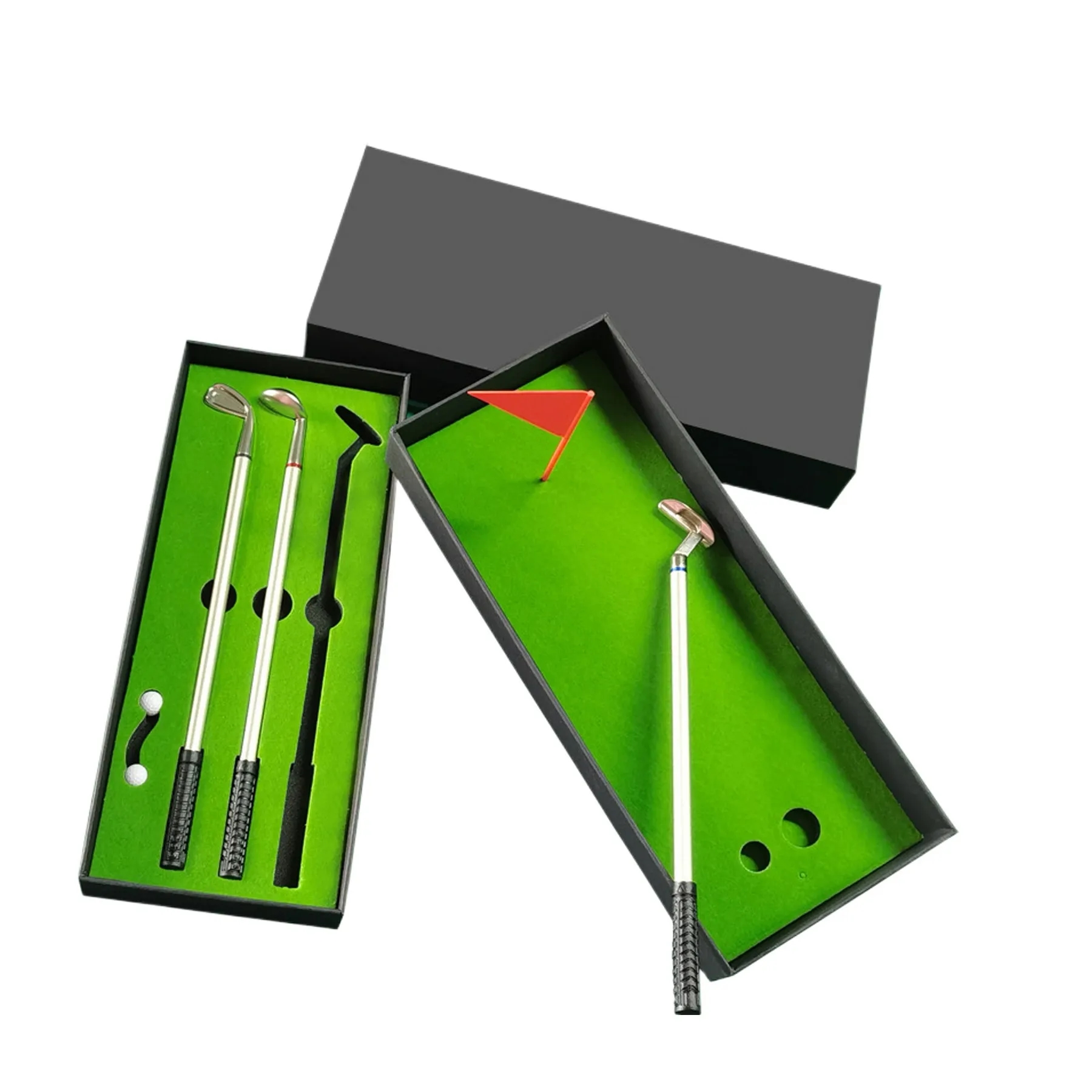 3Pcs Golf Clubs Ballpoint Pen Set Cool Stuff 1