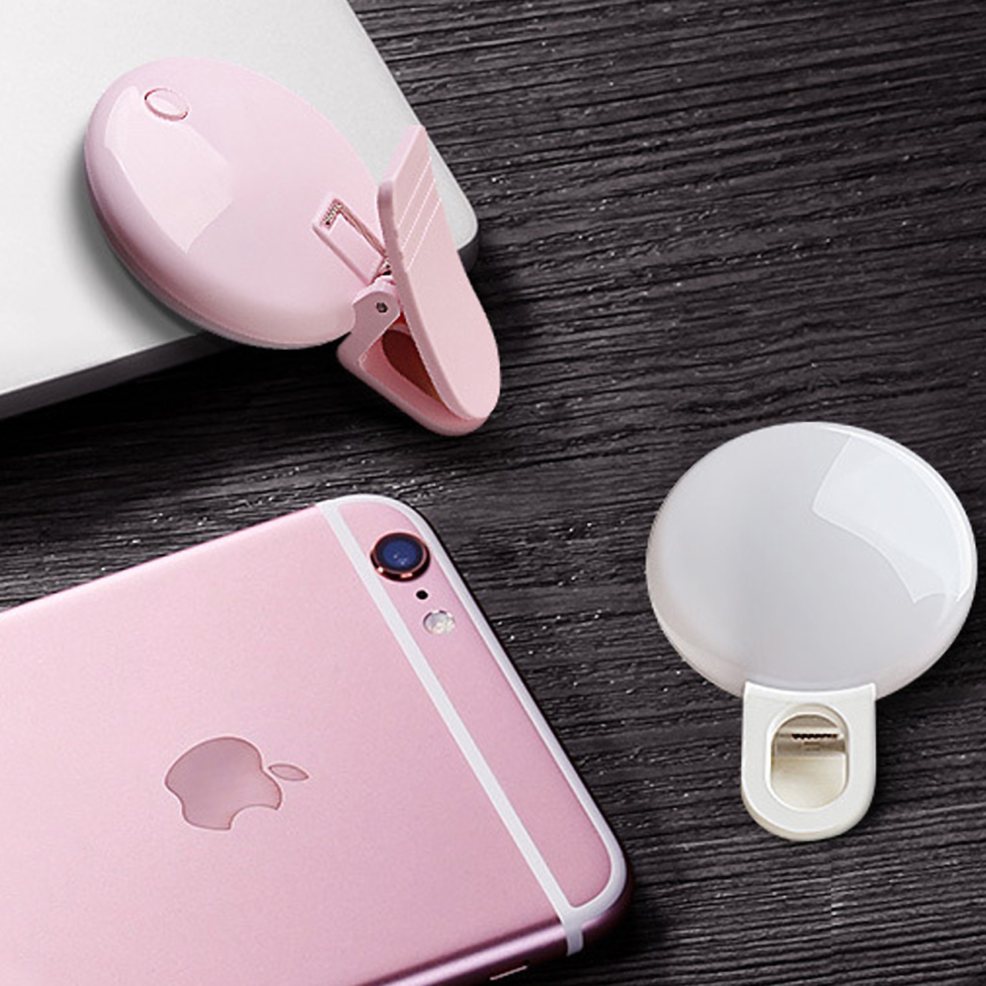 Adjustable Selfie Ring Light w/Clip 5