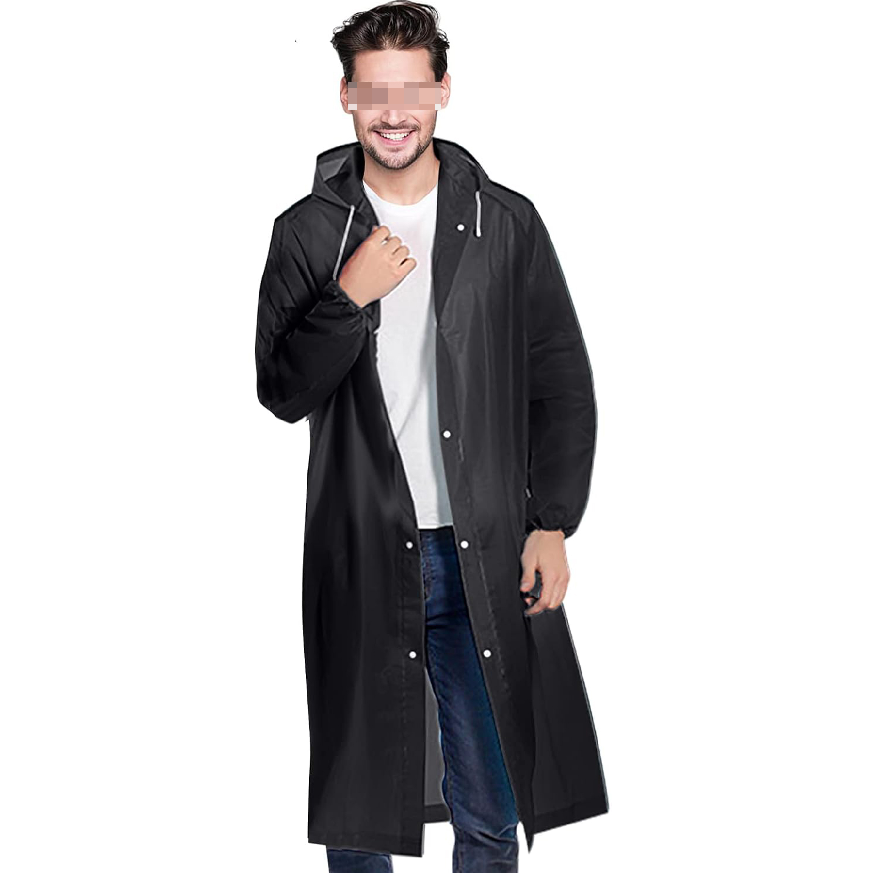 Reusable Raincoat Hood 3