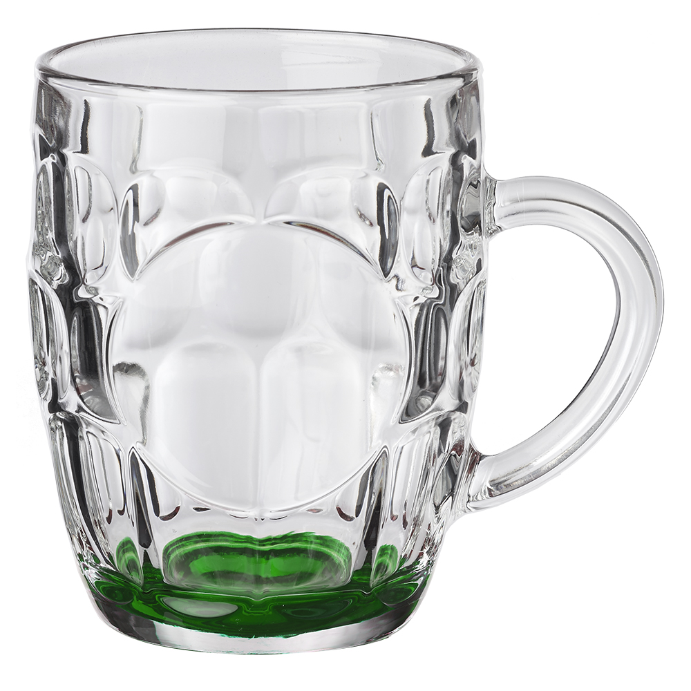 20 oz. ARC Britannia Glass Beer Mugs 7