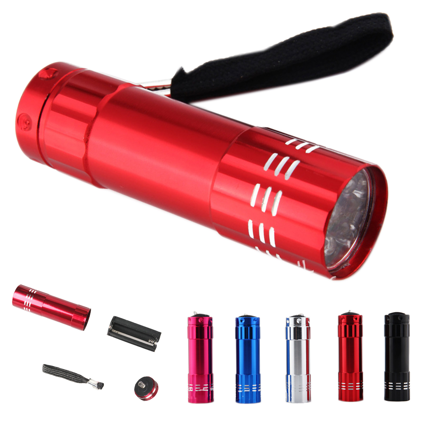 LED Aluminum Alloy Torch Light 2
