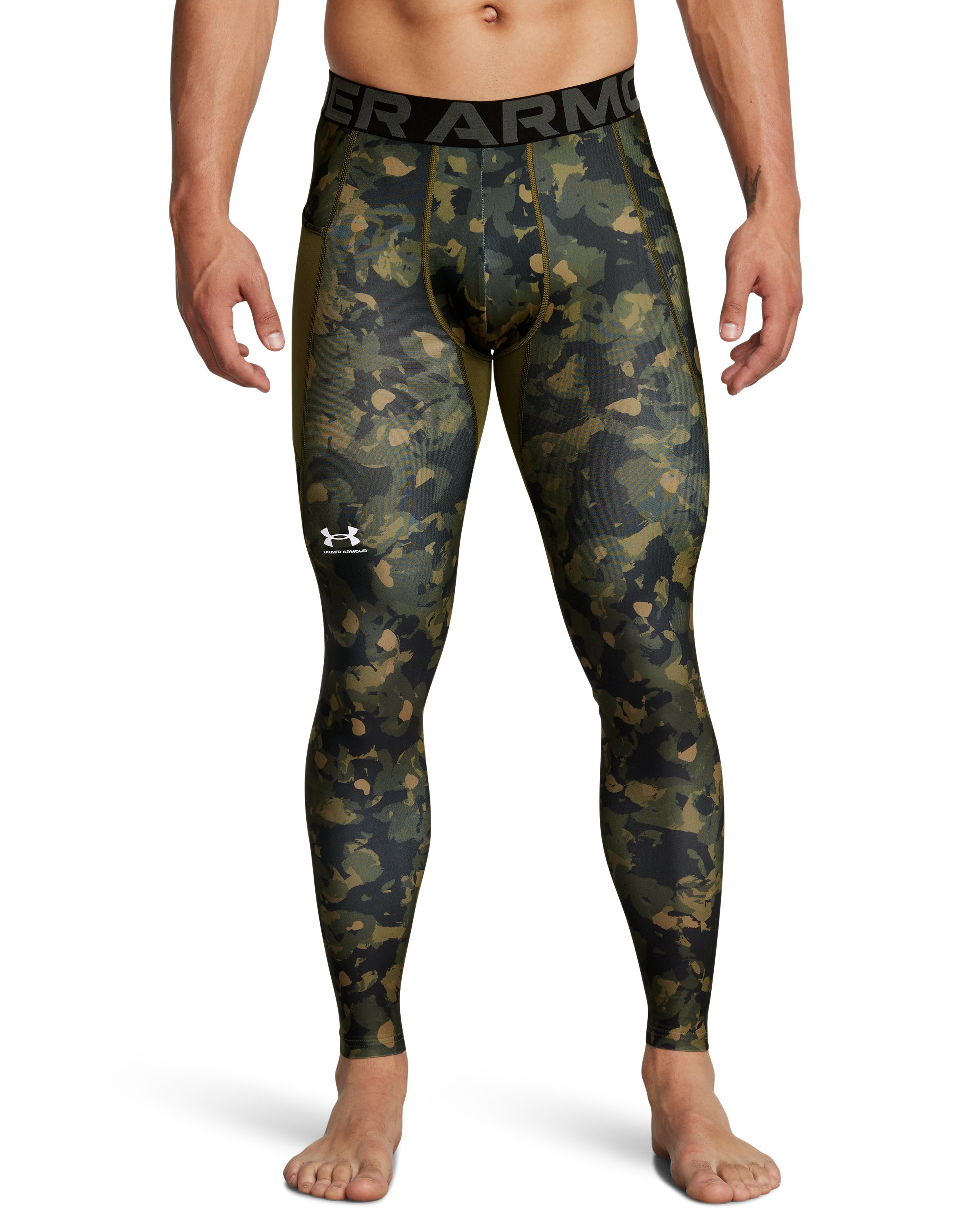 HeatGear Printed Men's Leggings 4