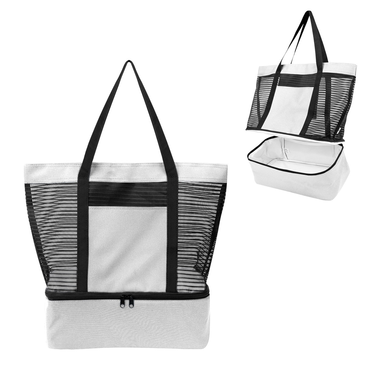 Marley rPET Mesh Tote Bag With Cooler 26