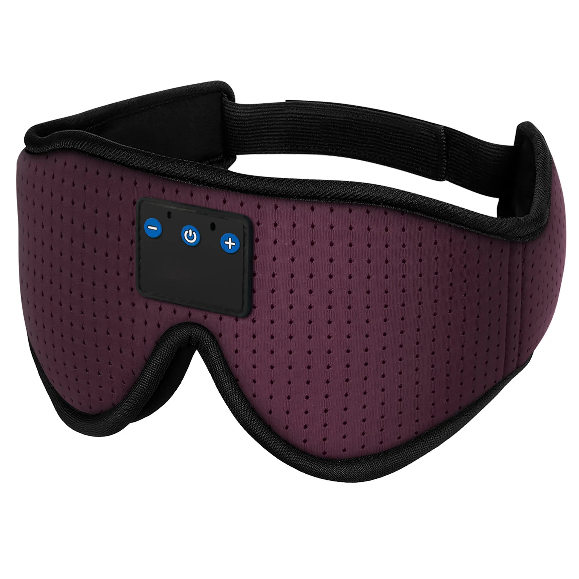 Smart Light-Shielding Eye Mask with 3D Music & Bluetooth 5.4 13