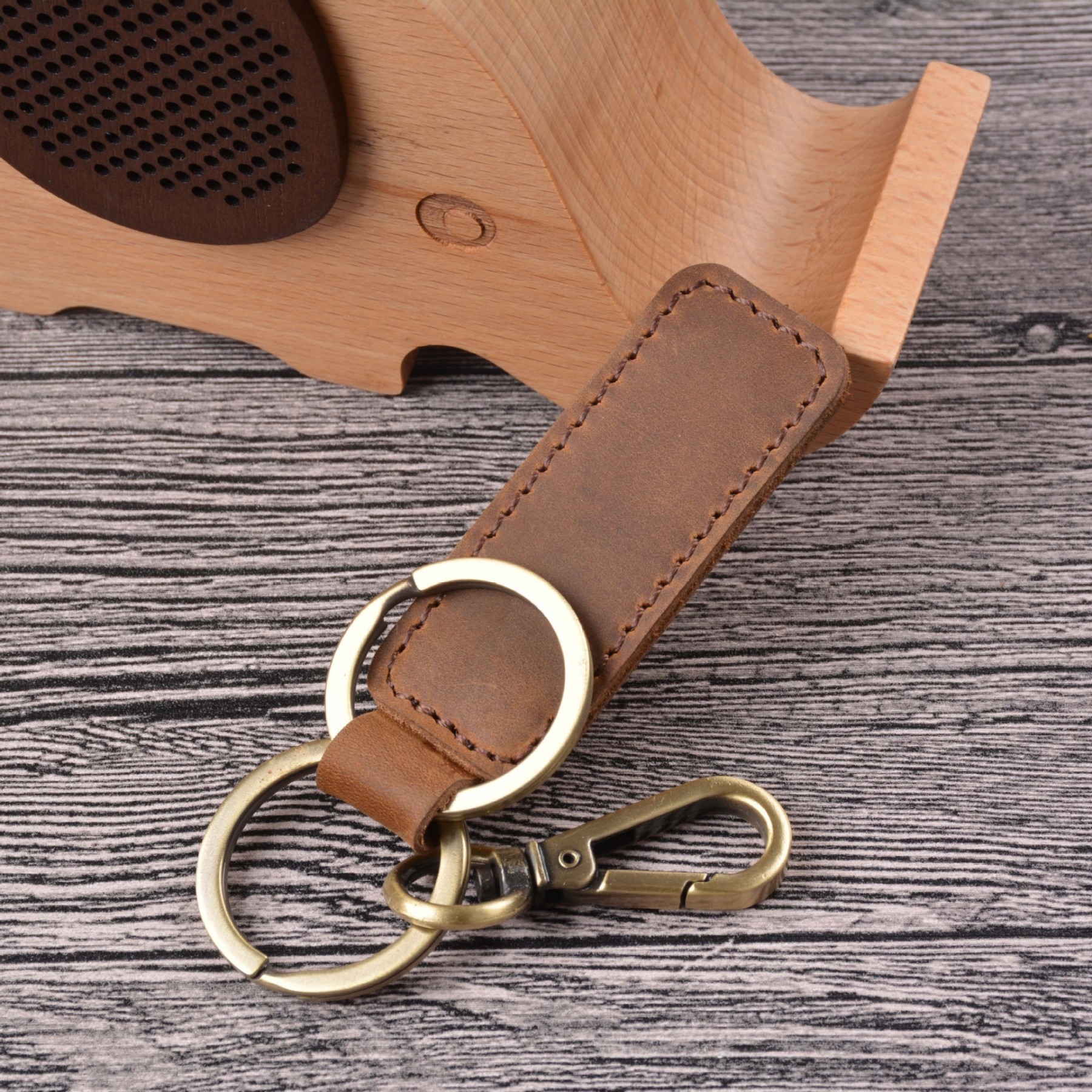 Double-Ring Car Keychain 3