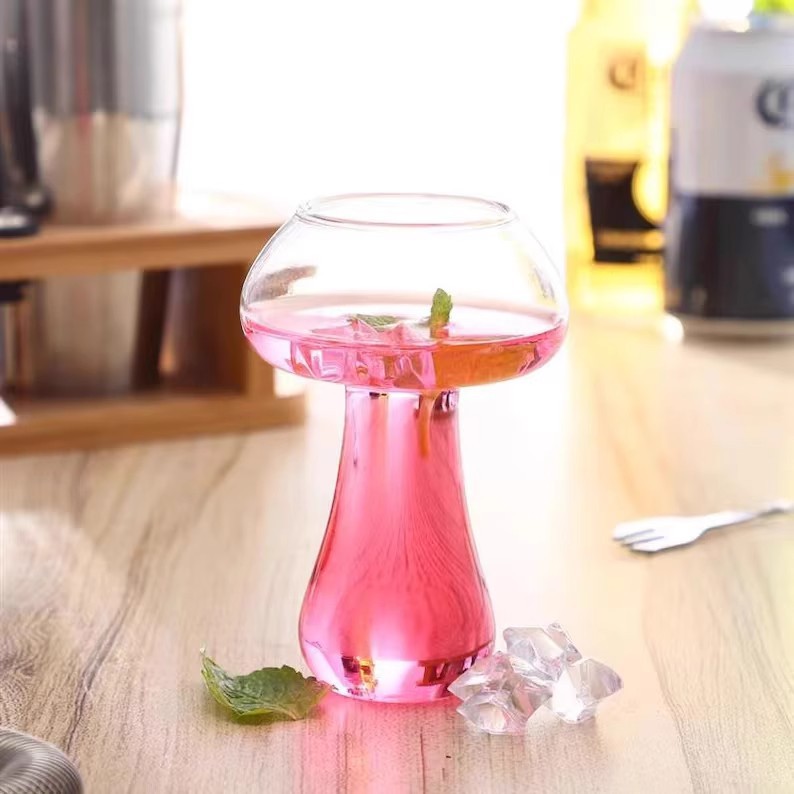 Mushroom Wine Glass Cocktail 3