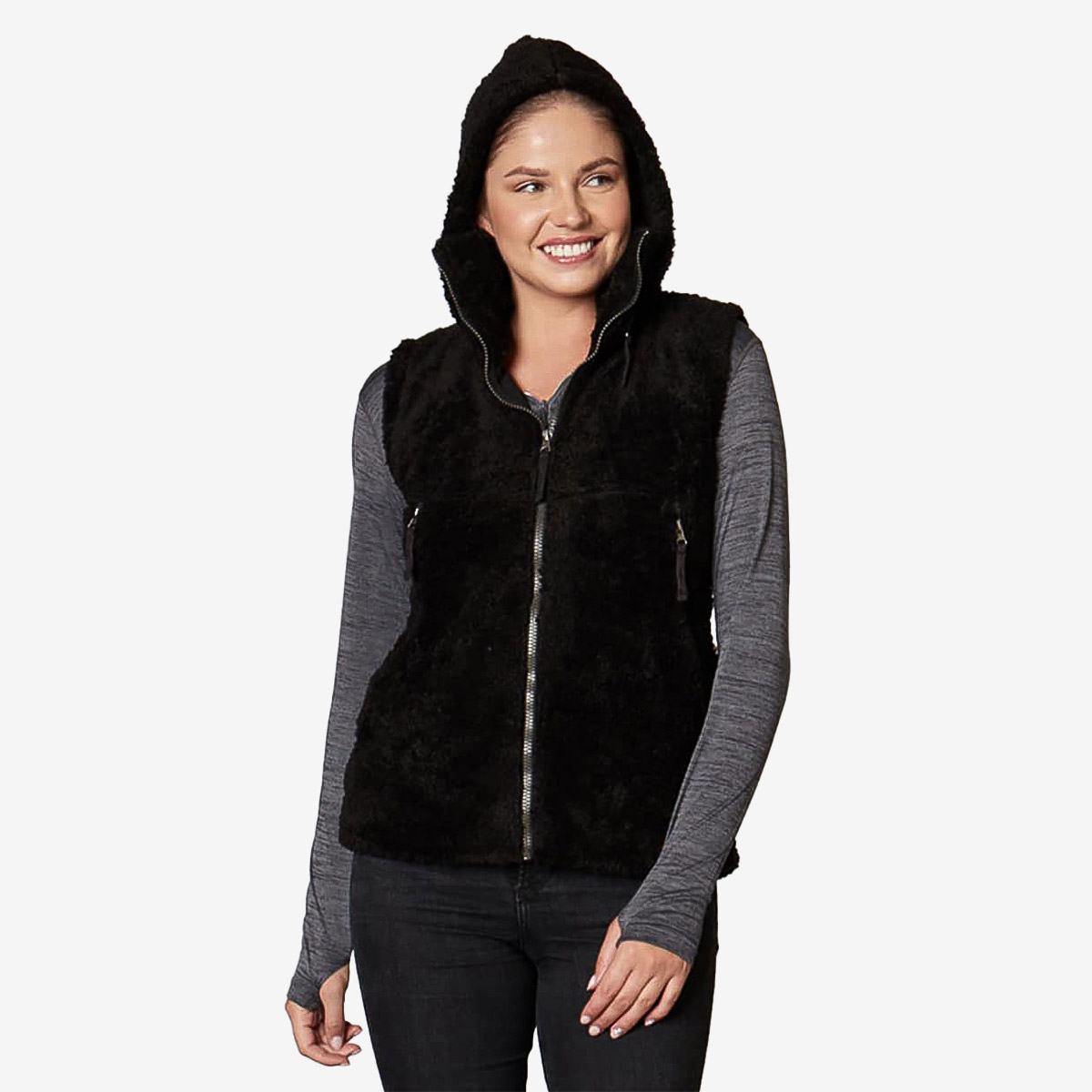 Ladies' Ursa Sherpa Vest 4