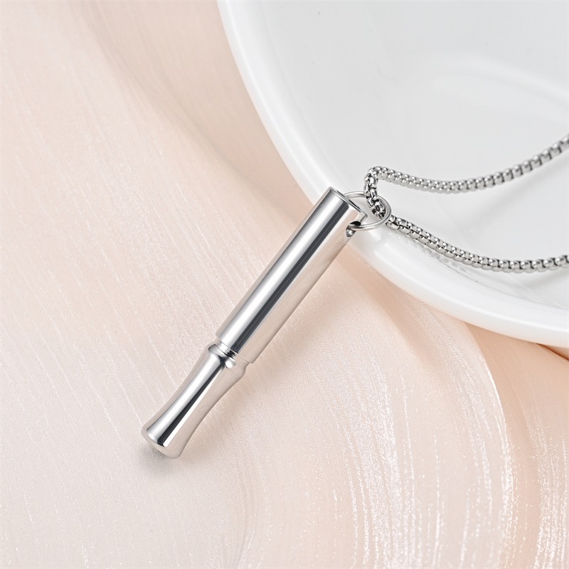 Meditation Whistle Pendant Necklace 3