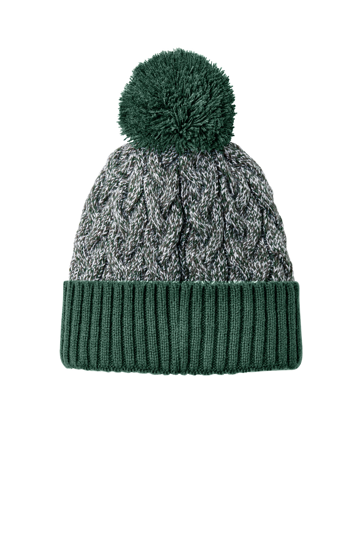 New Era Marled Knit Pom Beanie NE910 16