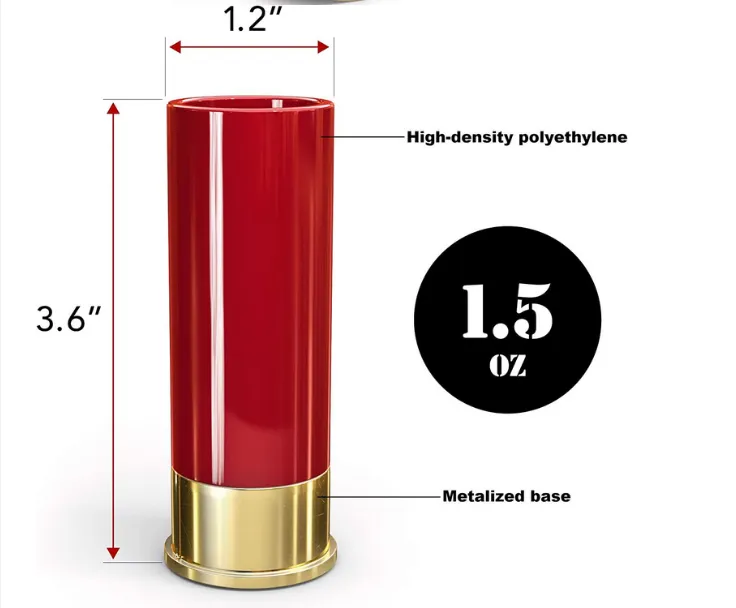 Shotgun Shell Shot Glasses 5