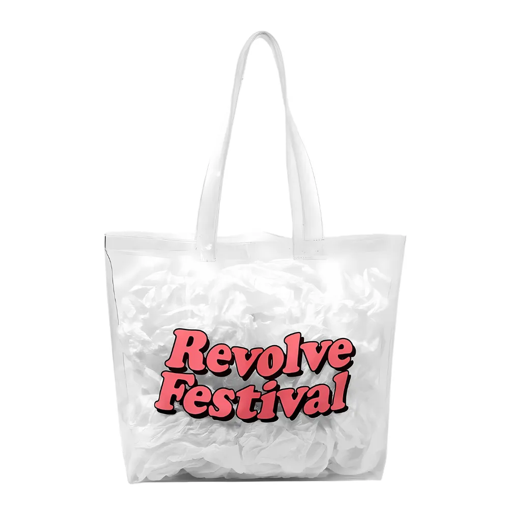 Clear Vinyl Tote Bag 6