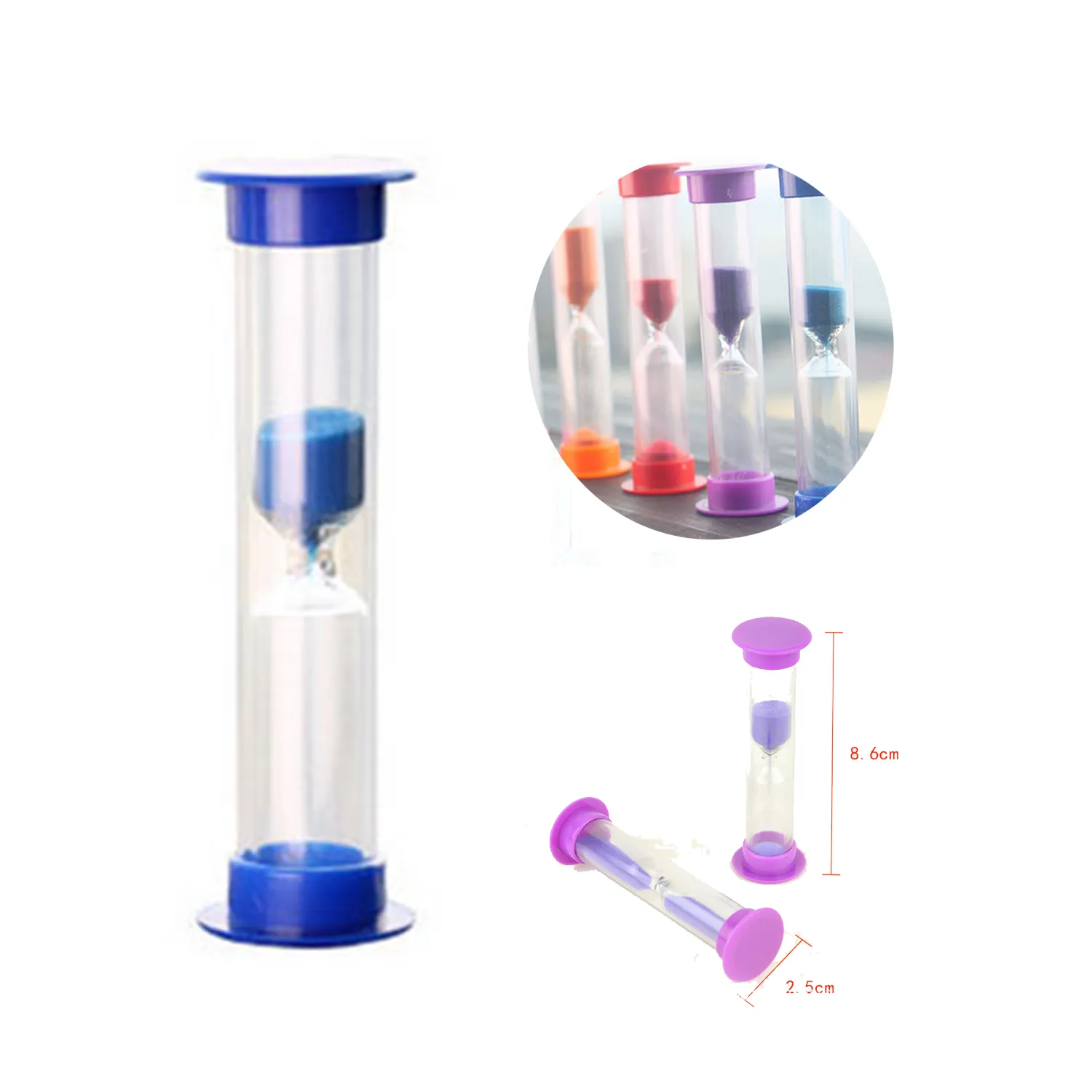 Creative Plastic Hourlass Timer 2