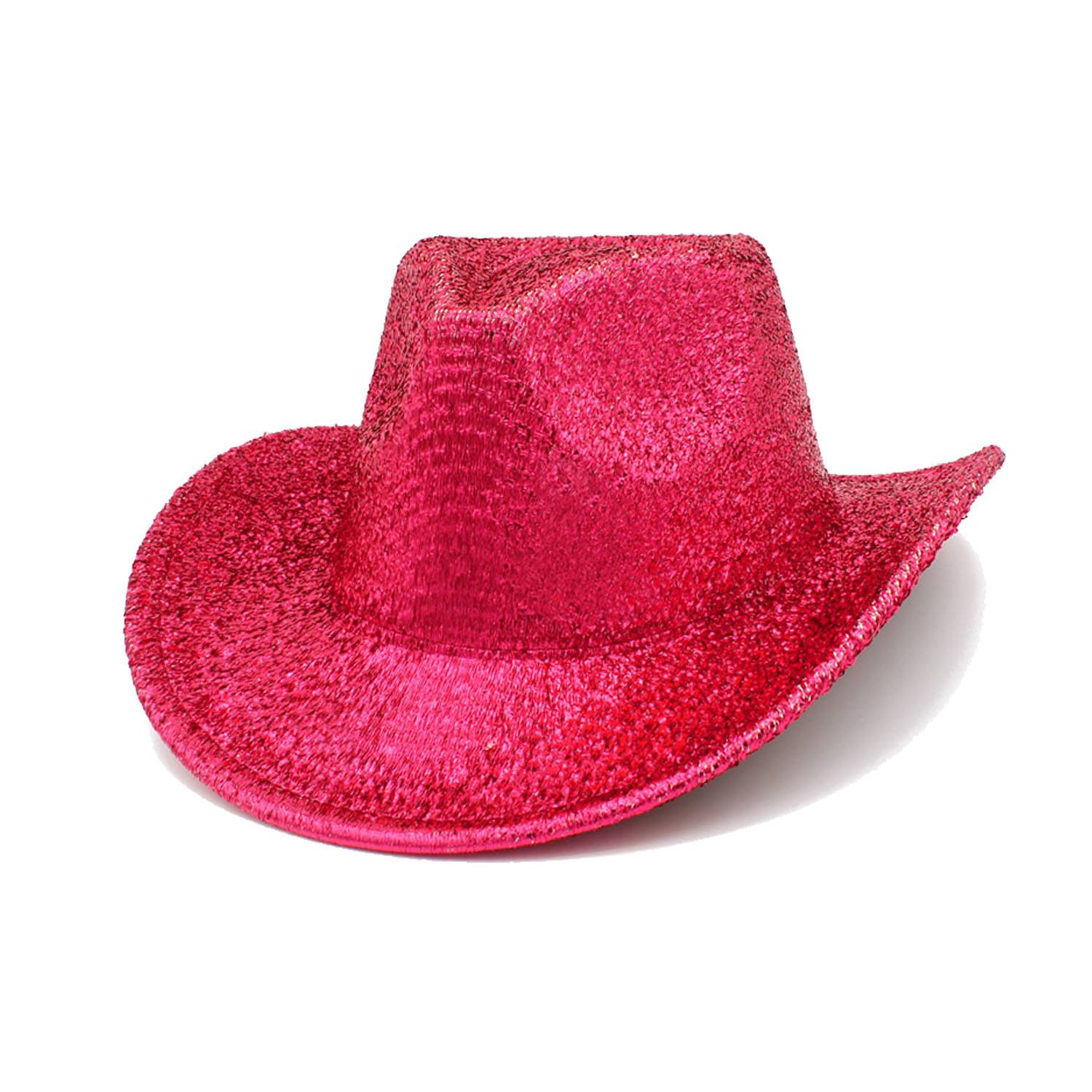 Lightweight Holographic Cotton Party Cowboy Hat 6