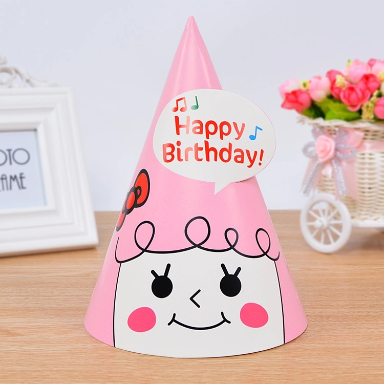 Birthday Party Kids Game Hat & Cake Celebration Decoration 13