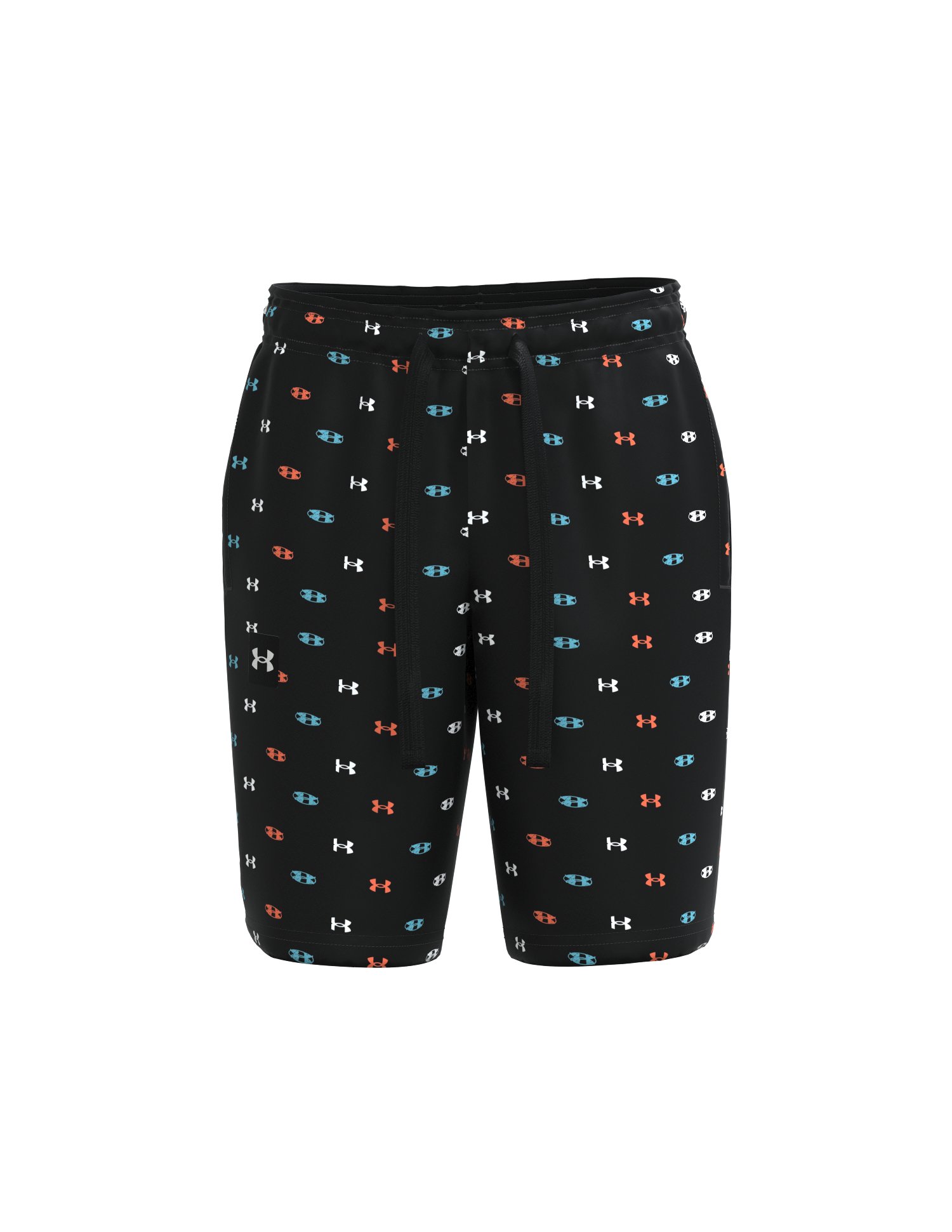 Boys' UA Rival Fleece Printed Shorts  4