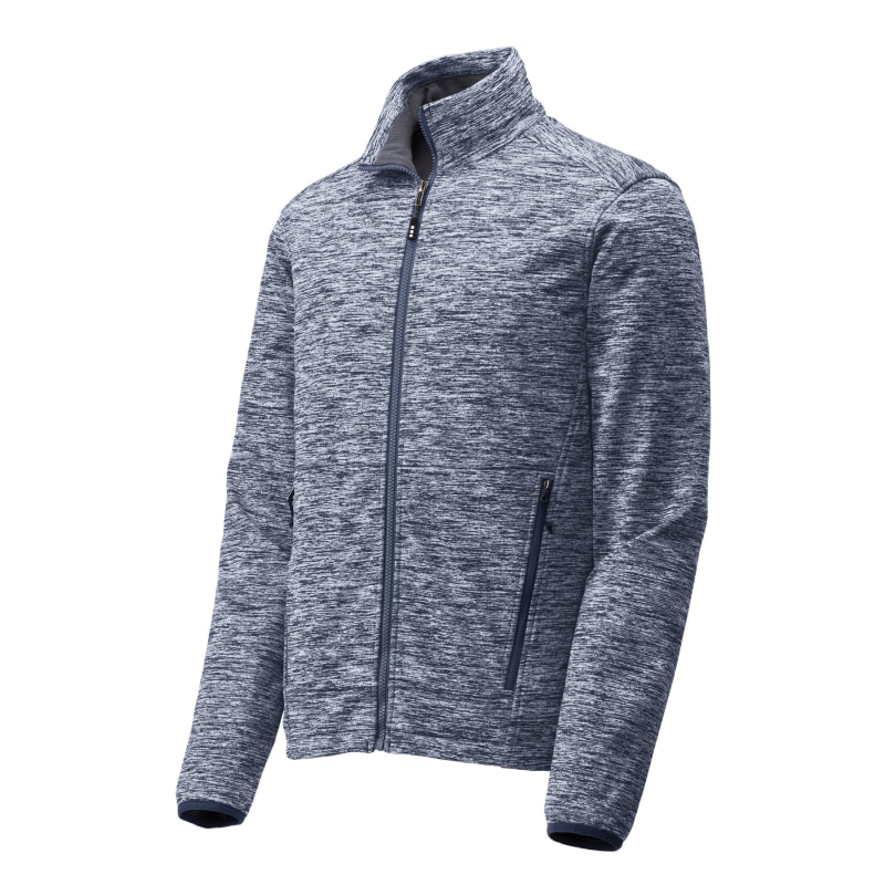 Sport-Tek PosiCharge Electric Heather Soft Shell Jacket. 4