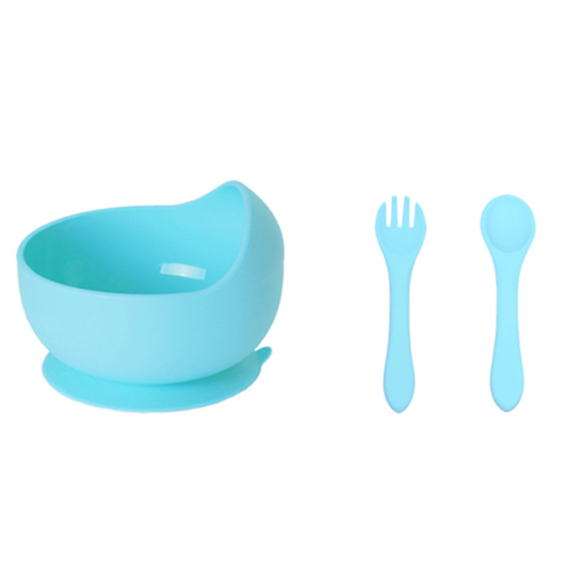 Durable Toddler Suction Cup Silicone Bowl Set 2
