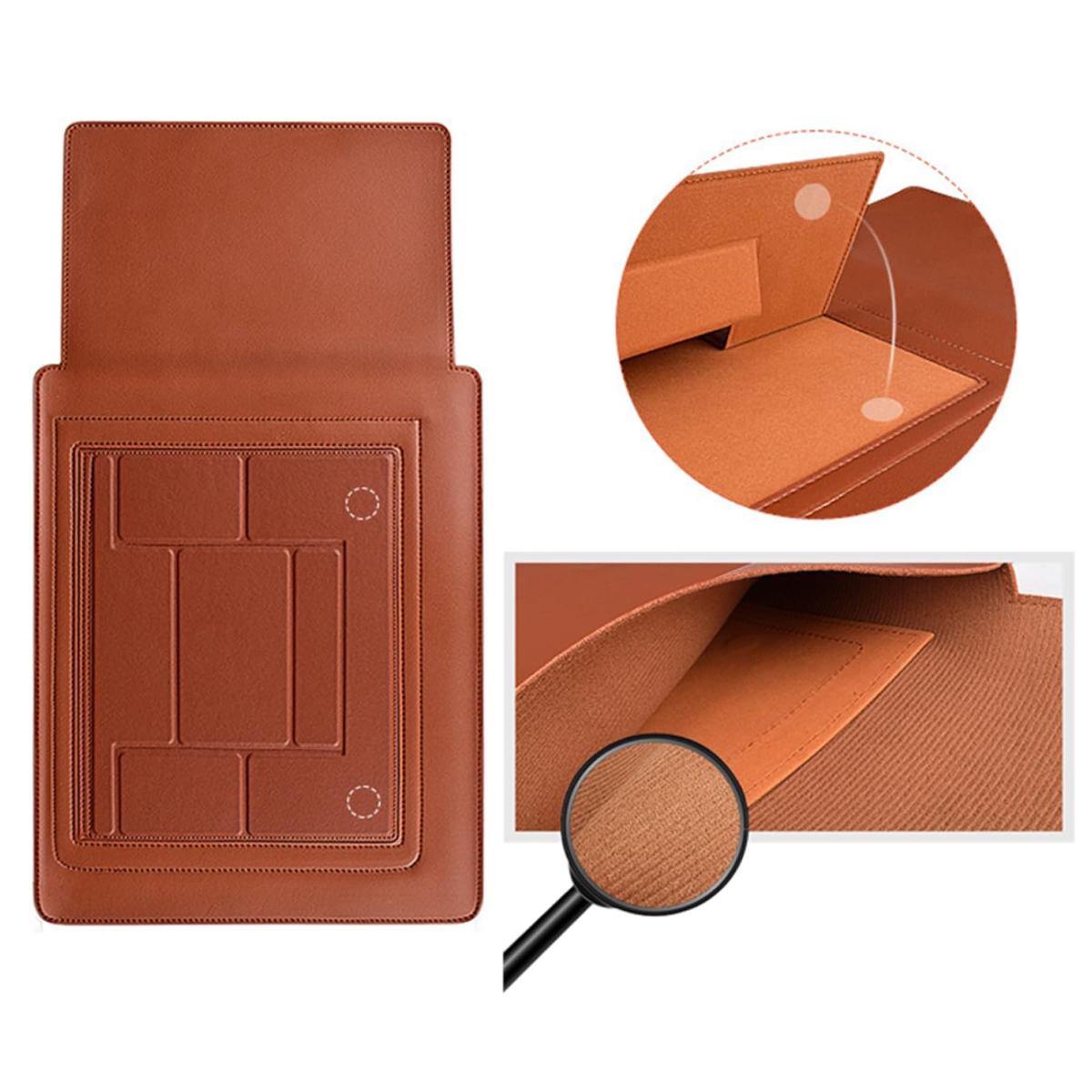 Convertible Laptop Sleeve with Built in Stand 3