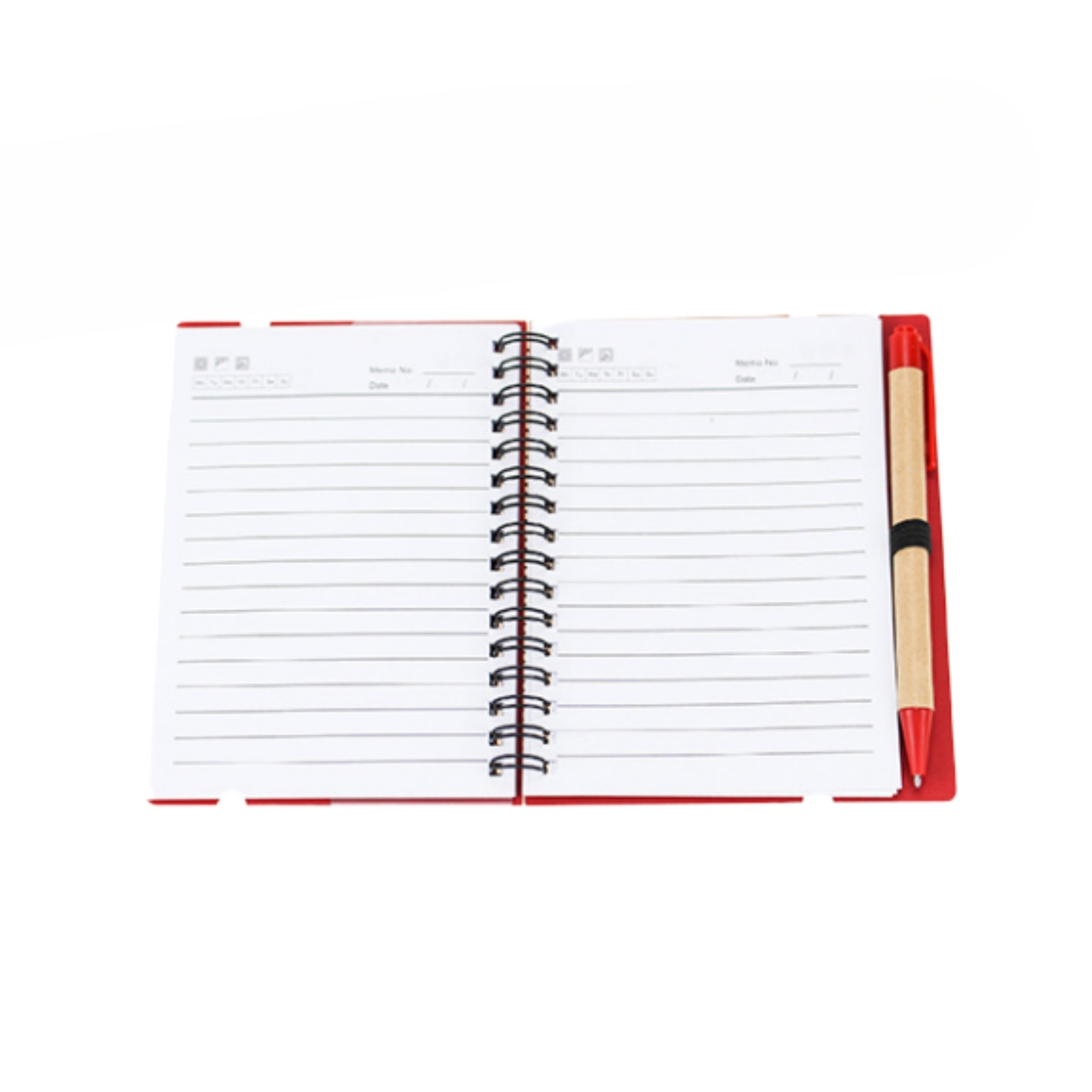 Spiral Notebook With Pen 4