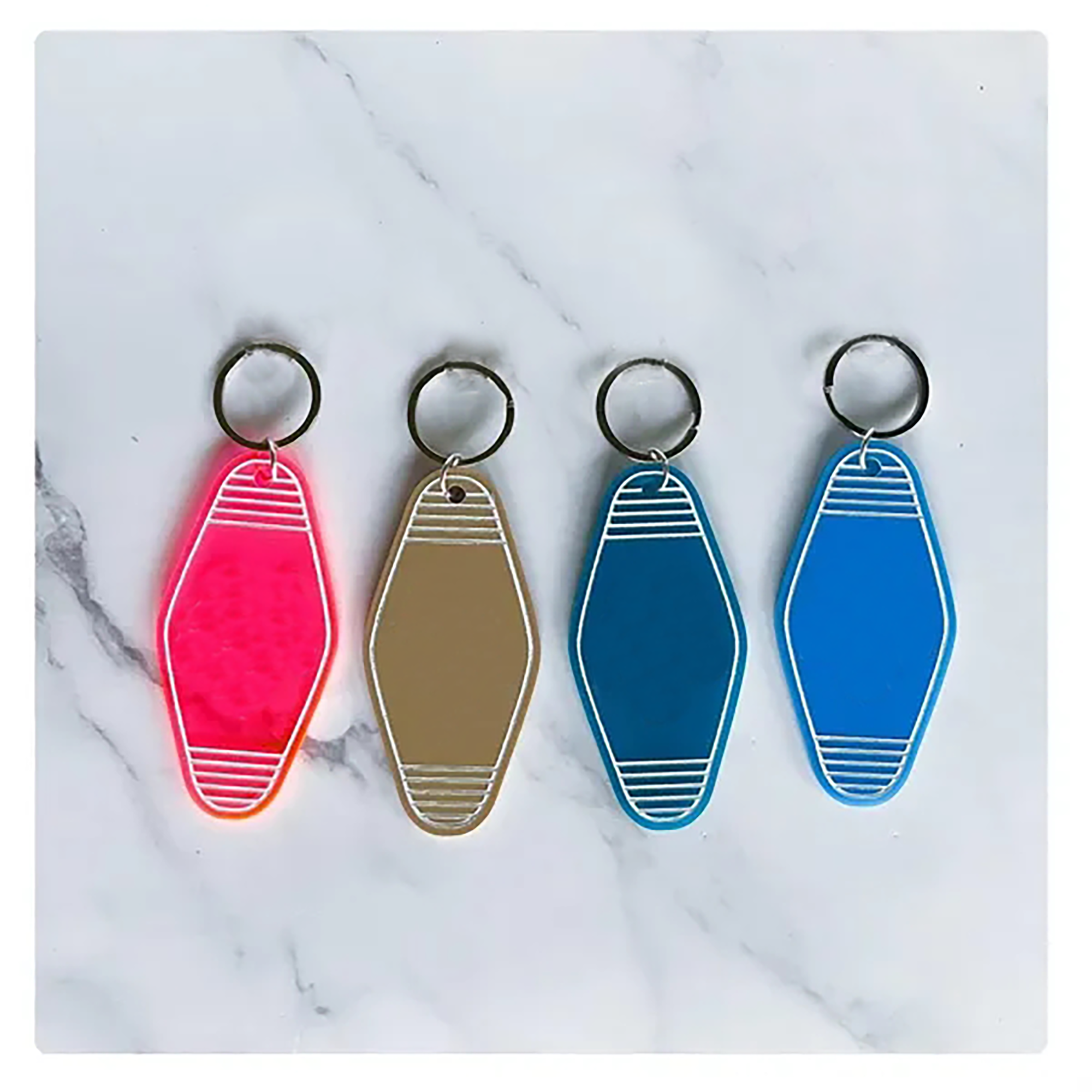 Two-Sided Custom Acrylic Keychain 2