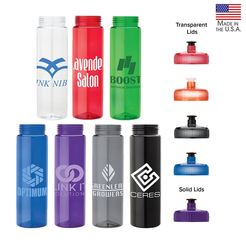 Newport 25 oz. PET Bottle with Pull Spout Lid 11