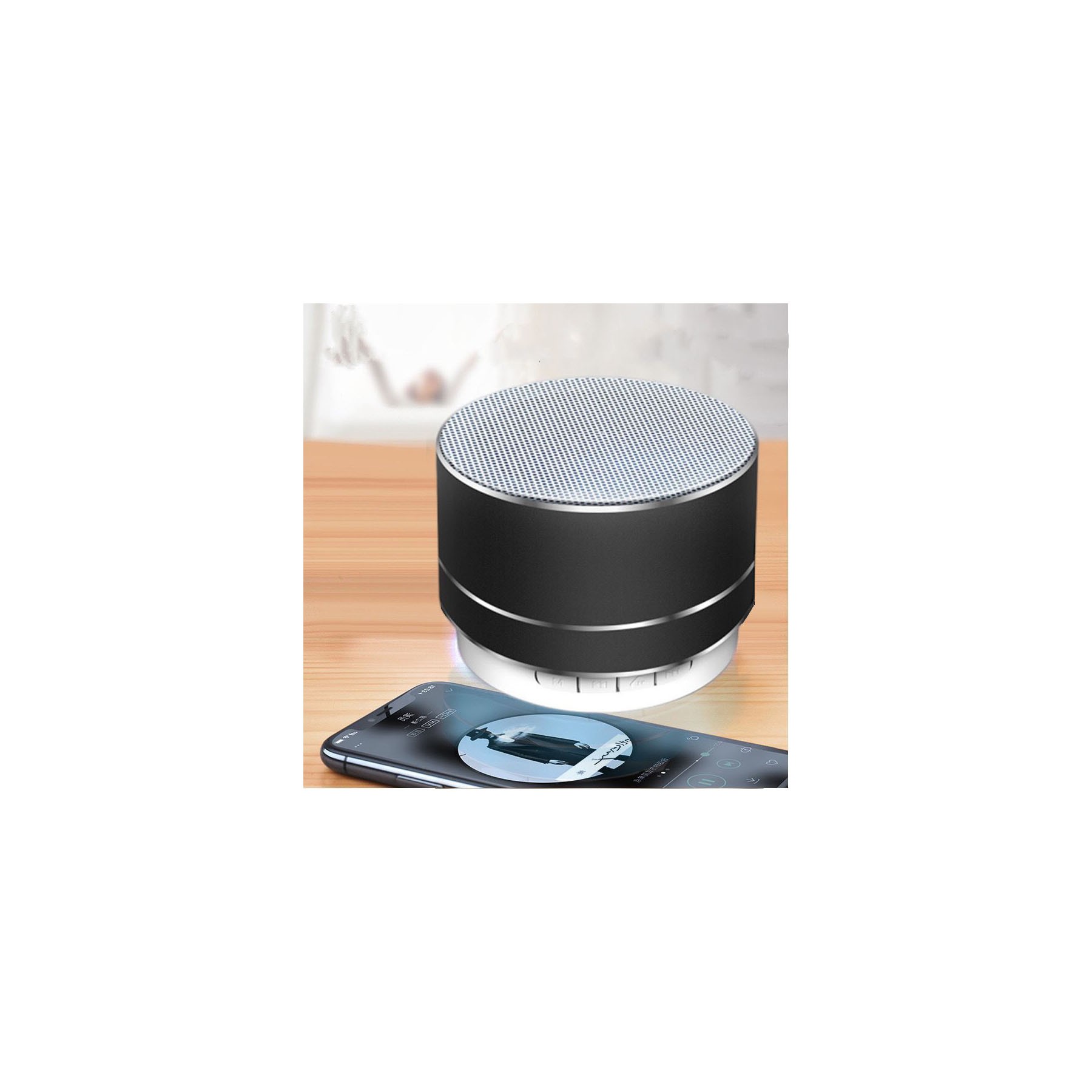 A10 Wireless Plug In Card Metal Bluetooth Speaker 6