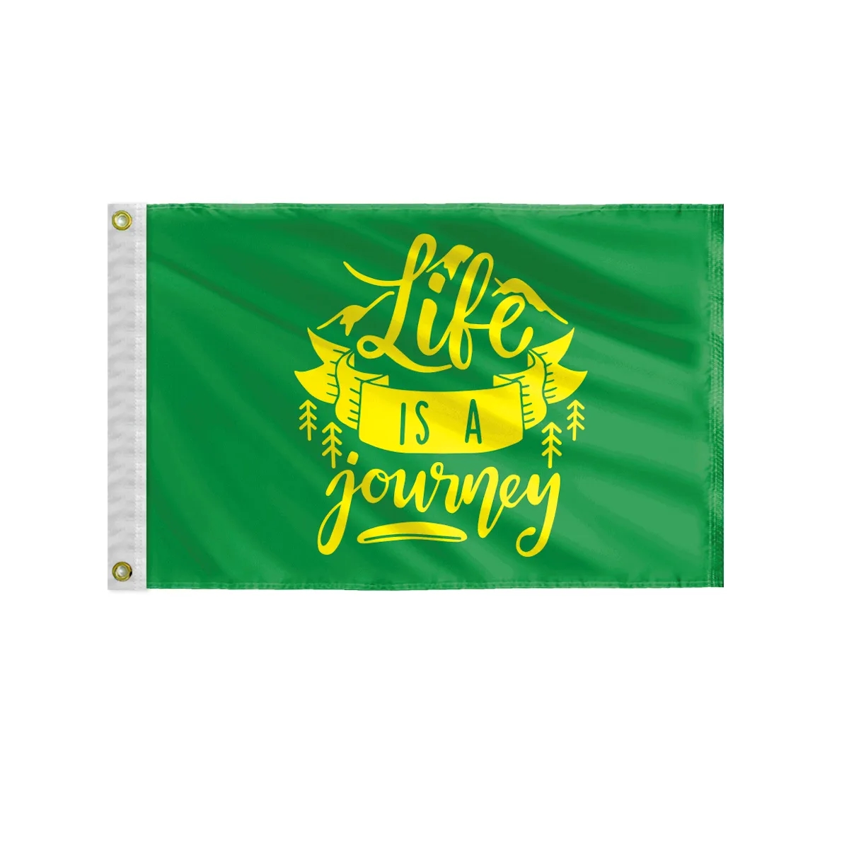 Custom Screen Sublimation Flag - 16" x 24" Nylon 2