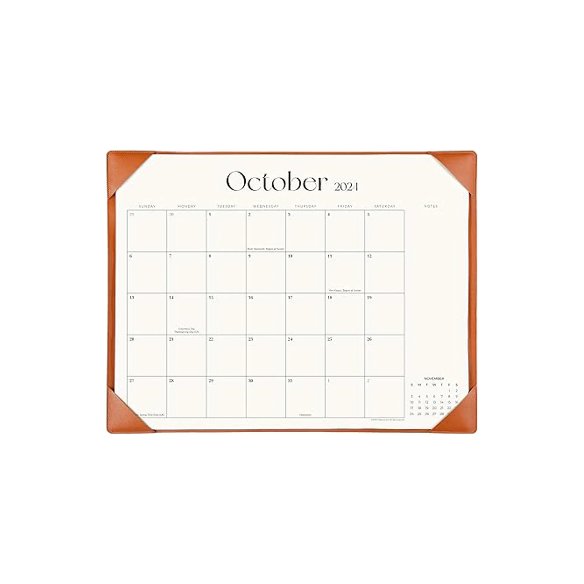 Desk Blotter Calendar 2024-2025 for Home School and Office 2 2