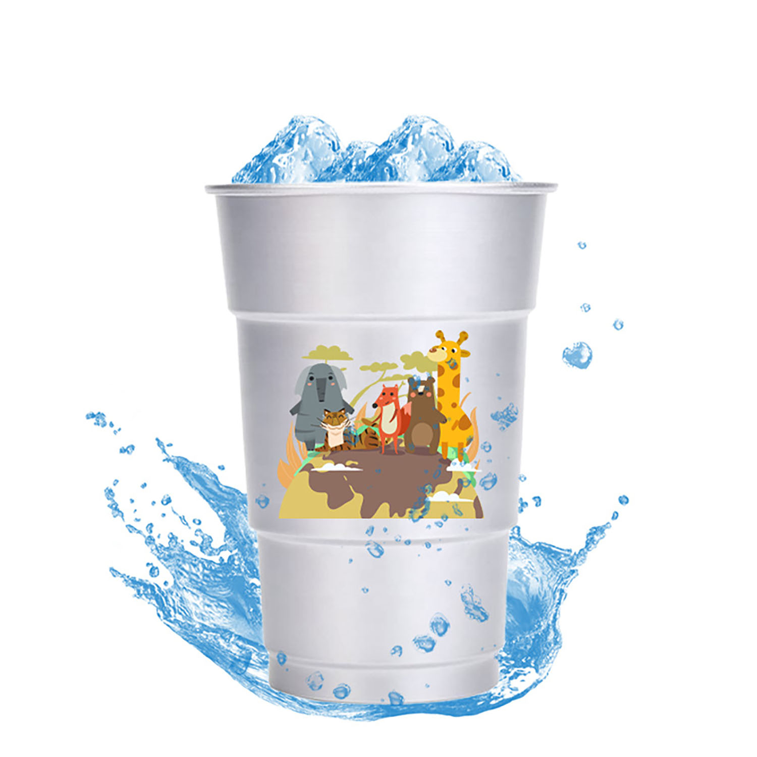 Temperature Sensitive Color-Changing Cup 4