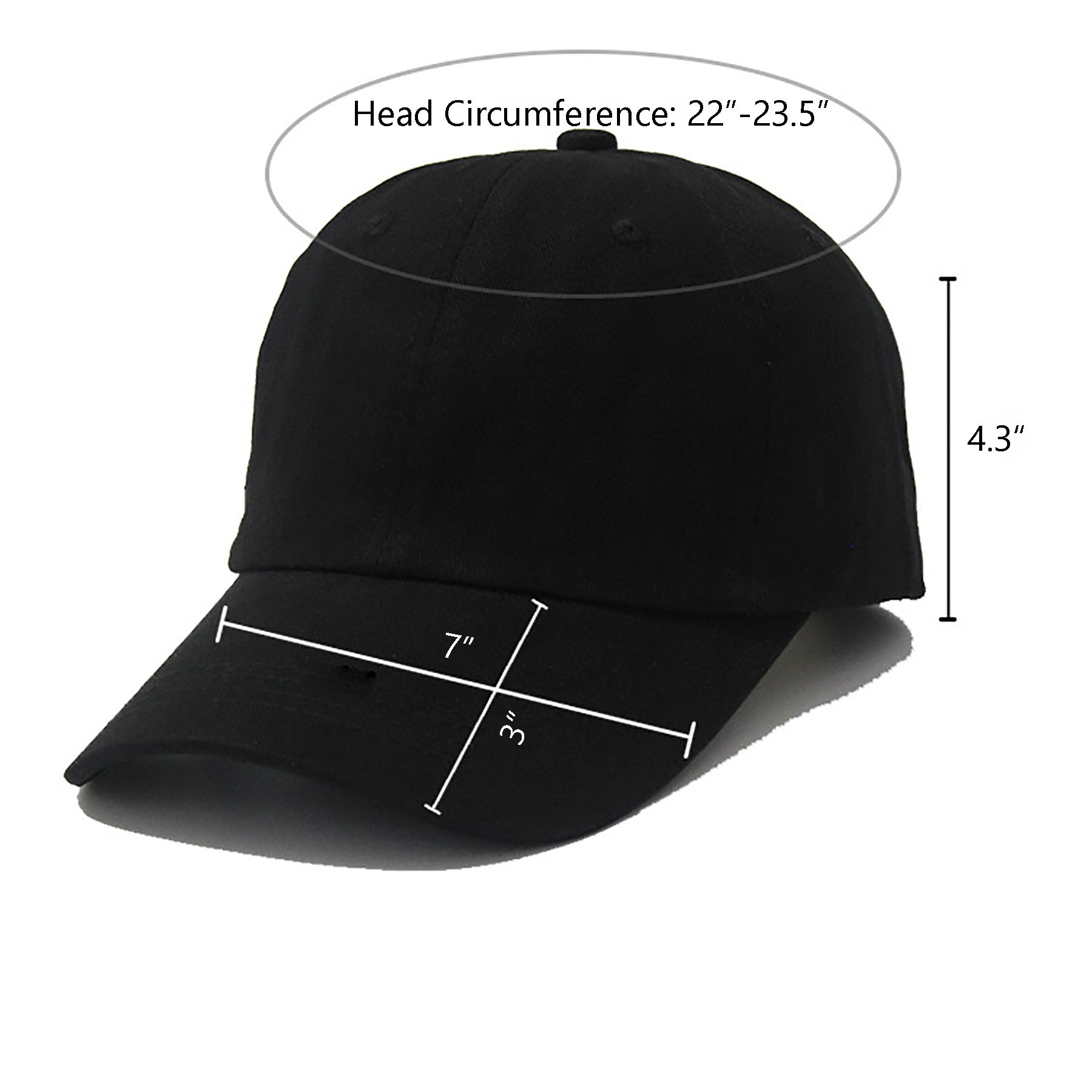 100% Cotton Baseball Caps For Men And Women 4