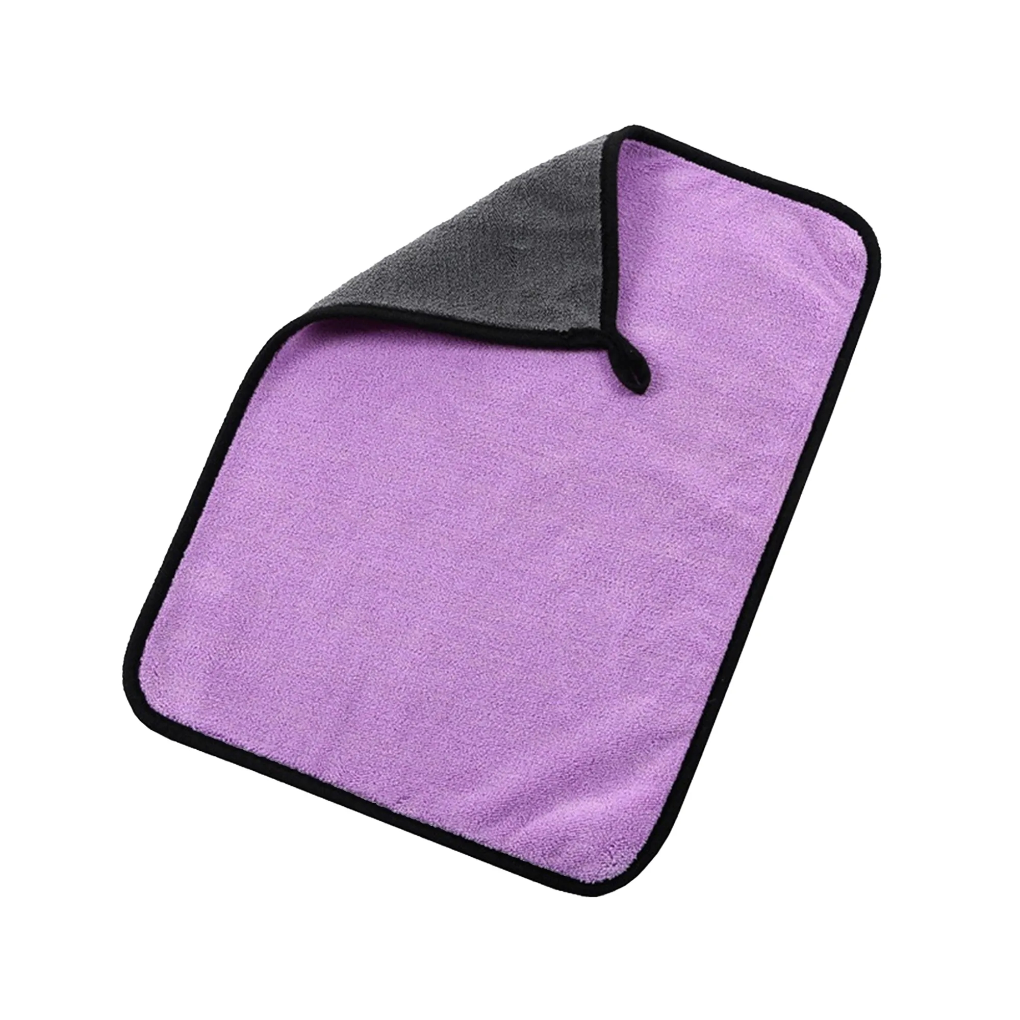 MOQ 50PCS 500 GSM Coral Fleece Microfiber Car Washing Towel 3