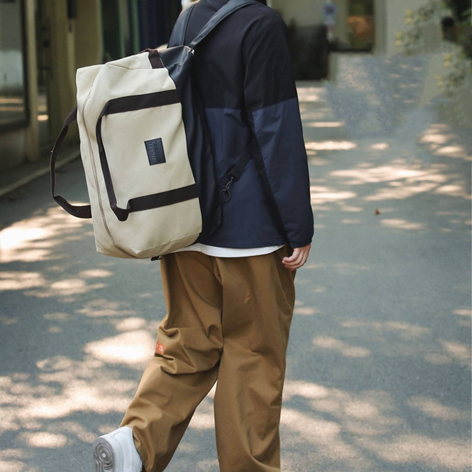 Large Capacity Waterproof Canvas Duffel Bag 6