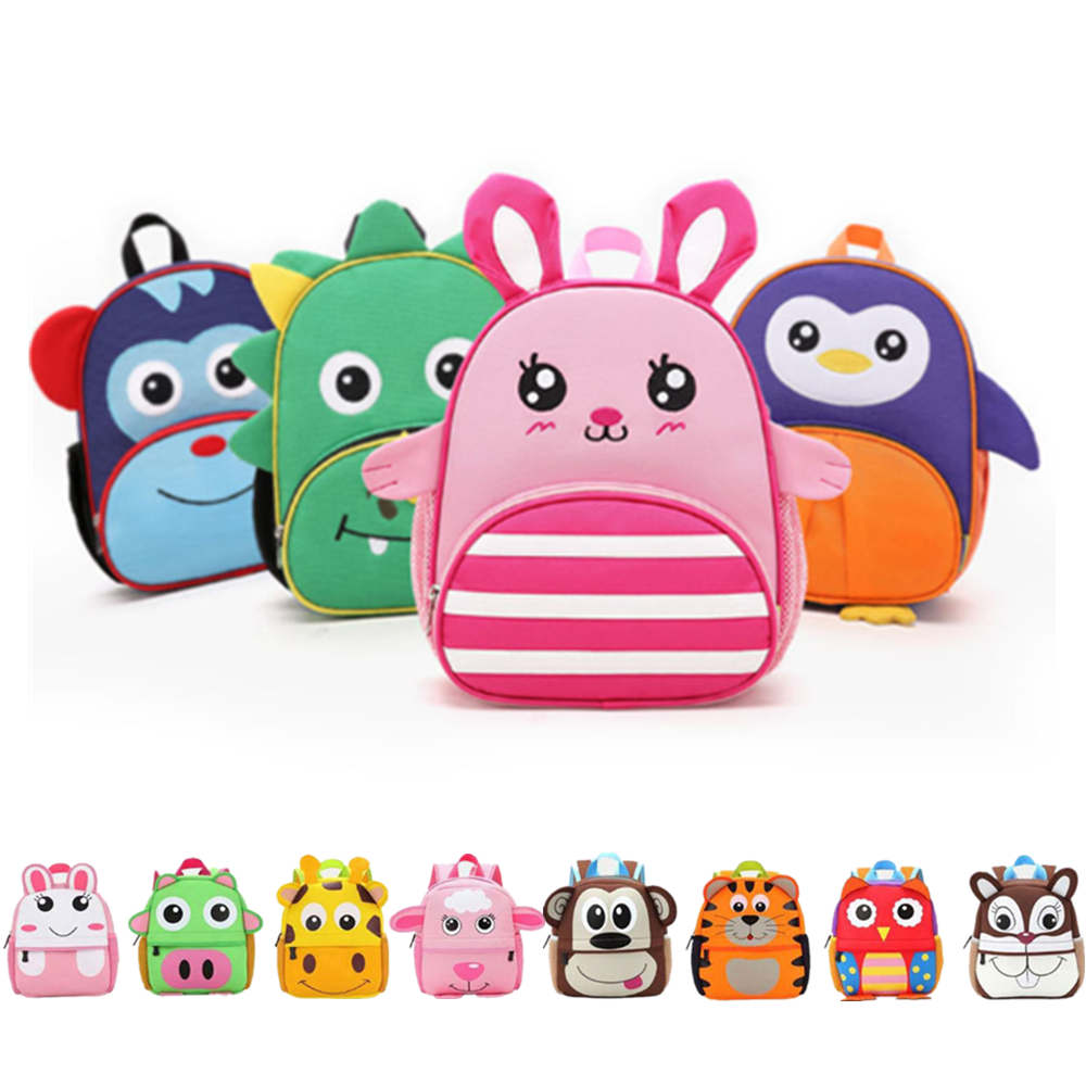 Neoprene Cartoon Toddler School Backpack 3
