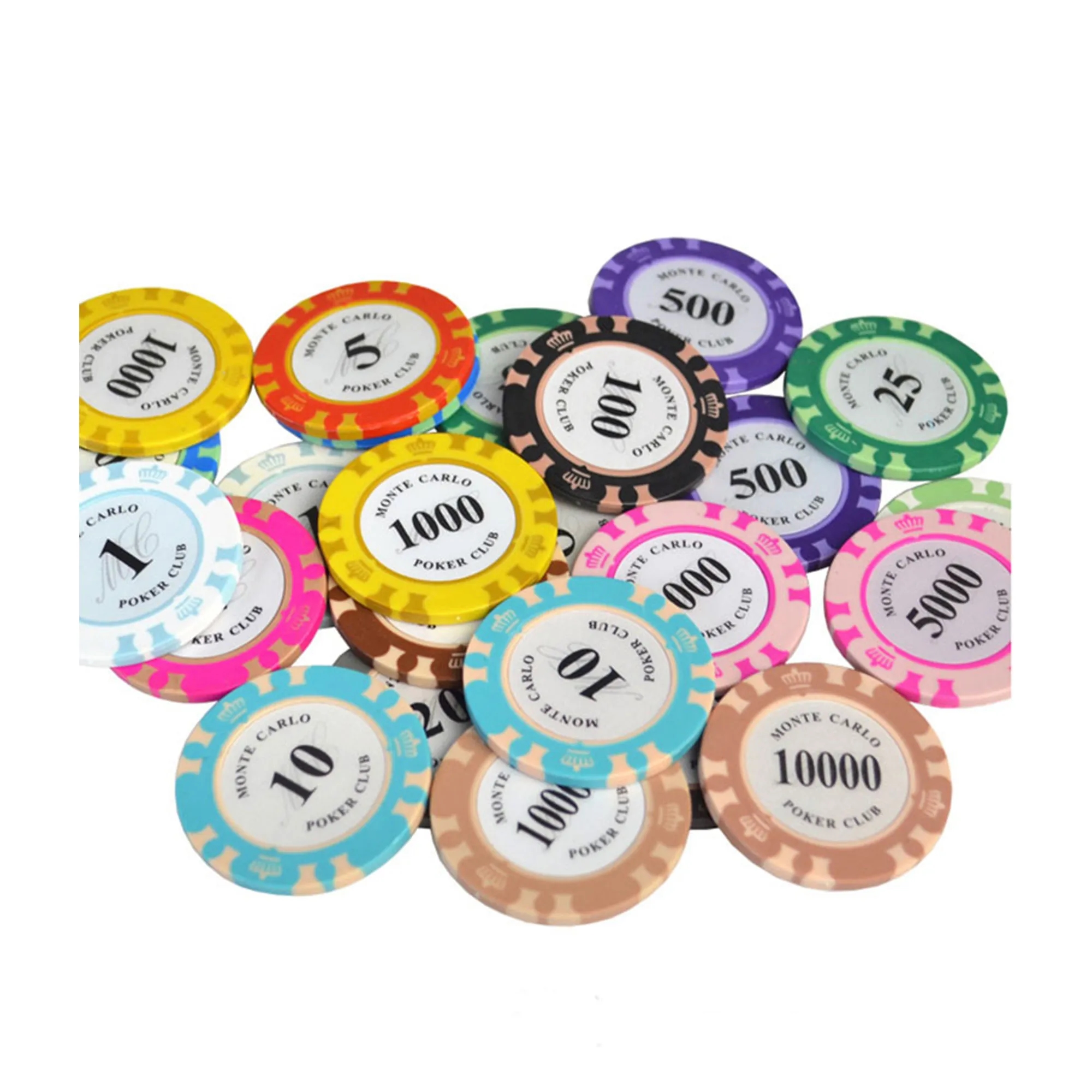 14 G Professional Clay Poker Chips 1