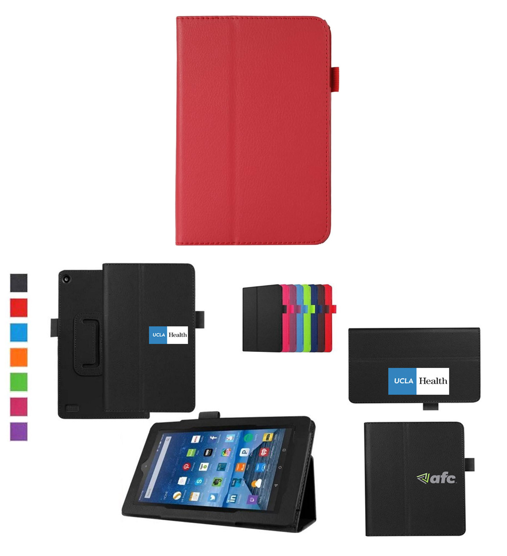 iBank ® Leatherette Case for Kindle Fire 7 12th Generation (2022) 1